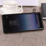 Wholesale Galaxy Note 8 Slim Fit Kickstand Hybrid Case (Silver)